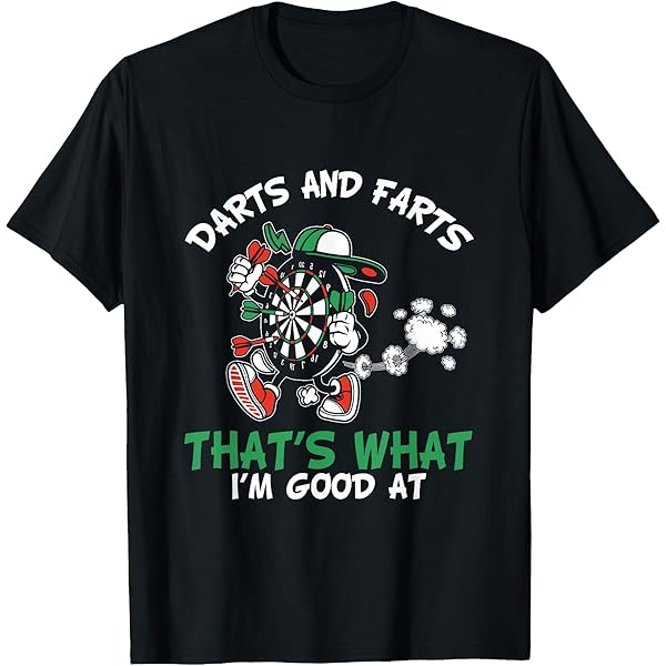 Dardo Divertente Regali Giocatore Di Freccette E Birra T-shirt Da