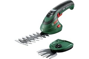 Bosch Akku Grasscheren Set Isio (3,6 Volt, Messerlänge 12 cm, Messerabstand 8 mm)