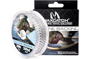 SPRINTON MAXIMUMCATCH Fliegenfischen Backing Fliegenfischen geflochtene Nylon Schnüre 20/30lb,100/300yards