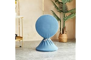 Treer Housse Anti-poussière pour Ventilateur Électrique - Housse Ventilateur sur Pied Anti-humidité Housses pour Ventilateur Rondes Réutilisable pour Ventilateur de Sol Domestique (Bleu,50x90cm)