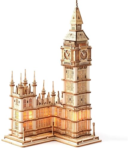 ROWOOD Puzzle 3D Notre-Dame De Paris – 330 Pièces En Bois Découpe Laser – Maquette Gothique – Kit DIY Sans Colle Ni Outils – Décoration Et Cadeau Passionnés D’architecture