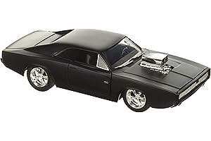 Jazwares 97174 Fast and Furious Dom's Dodge Charger, Escala 1/24