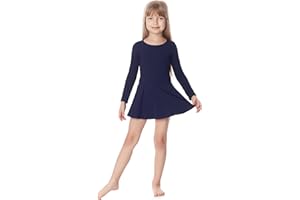 ‎MERRY STYLE Merry Style Mädchen Body mit Rock Balletkleid Langarm MS10-138