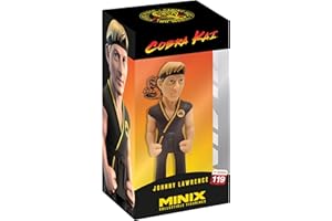 MINIX Bandai Johnny Lawrence Model | Collectable Johnny Lawrence Figure From The Cobra Kai TV Series | Bandai Cobra Kai Toys Range | Collect Your Favourite Cobra Kai Figures