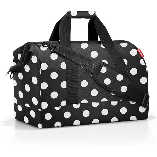 Reisenthel Allrounder M Kids - Sac Enfant Motif Cats And Dogs Rose - Bagage Voyage Avec Bandoulière