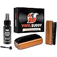 Vinyl Buddy Ultimate Vinyl Record Cleaning Kit | Includes: Record Cleaner, Velvet Brush, Microfiber Brush, Stylus Brush & Storage Pouch - Restore & Revive Your LPs