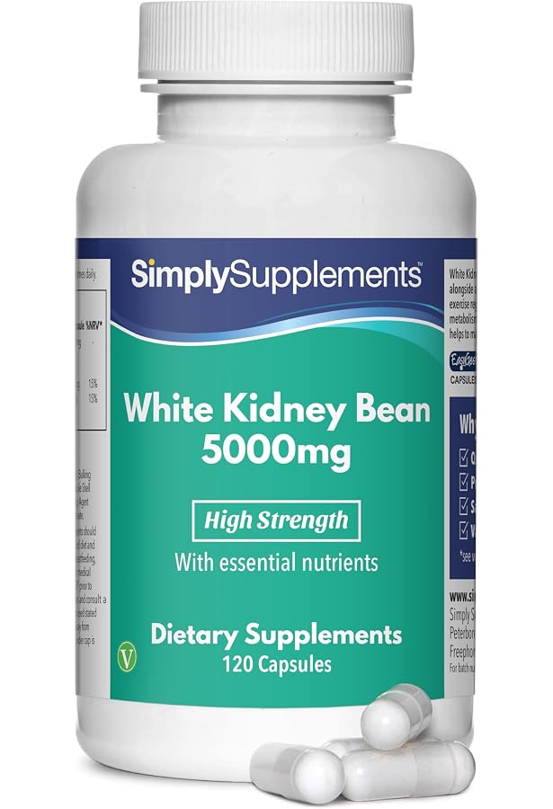 Extrait D'haricots Blancs 500mg 120 Capsules Vita World - Neuf, Phaseolus, Origine Allemagne