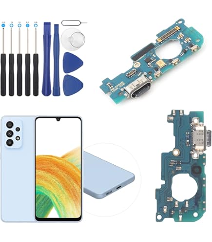 Swark Neue LCD Display Ersatz Für Oppo A78 5G CPH2483, CPH2495 LCD Display Touchscreen Replacement Mit Aktualisiertem Reparaturwerkzeugsatz-Schwarz