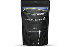 NEO-NUTRITION Neo Calcium Citrate Capsules - High Dose of Pure Calcium Citrate for Strong Bones & Teeth - 60 Capsules - Vegan & Additive-Free