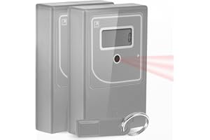 SmartCoounter Retail People Counter Security Checkpoint - Smart Traffic Counter, Infrared Wireless Visitor Counter, Battery Operated Customer Counter, Door Counter for Retail, Easy Use & Install