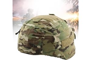 AVLUZ Funda táctica para casco militar Mich 2000, accesorio para casco de paintball para caza Cs Game.