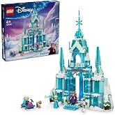 LEGO Disney Princess Elsa'nın Buz Sarayı 43244-6 Yaş ve &Uuml;st&uuml; Frozen Hayranı Kız ve Erkek &Ccedil;ocukları İ&ccedil;in Saray ve Elsa & Anna 