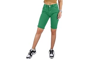 JOPHY & CO. Pantaloncini Corti Donna Jeans Denim in Cotone con Cinque Tasche (cod. 871)