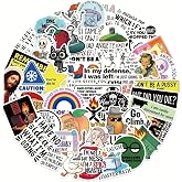 Ms Major Selection 50's Snarky Cartoon Meme Stickers, Sticker Set Laptop Notebook Tablet Sticker Set