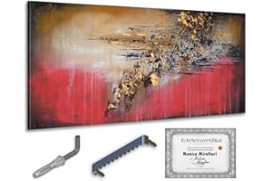 Monica Mirafiori I 140x70 cm I Tableau Peint à la Main I Modèles Tableau I Peintre Moderne I Tableaux Peintures I Toile sur Cadre en Bois