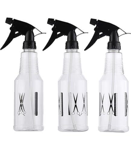 Rayson Empty Spray Bottle Refillable Container, Fine Mist Sprayer Trigger Squirt Bottle For Taming Hair, Hair Styling, Watering Plants, Showering Pets (1 Pack, Green - View #12