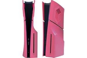 Façades pour PS5 Slim Accessoires avec évents de Refroidissement, Joso Replacement Case Cover for PS5 Slim Disc Edition 4 Cover Plates, Anti-Scratch Dustproof Skin ABS Plates