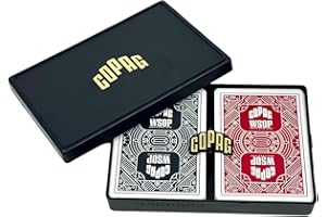 Copag WSOP 2024 Double Deck Black & Red Jumbo Index