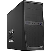 CiT Elite Micro PC Case, M-ATX, 500W PSU Included, 80mm Rear Fan Included, 1 x USB3.0 and 1 x USB2.0, Budget Friendly Busines