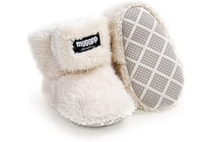 Stivaletti Neonato Antiscivolo Suola Morbida Stivali Caldo in Pile Pantofole Unisex Bambino Scarpe Invernali 0-18 Mesi Stivaletti Scarpe Primi Passi