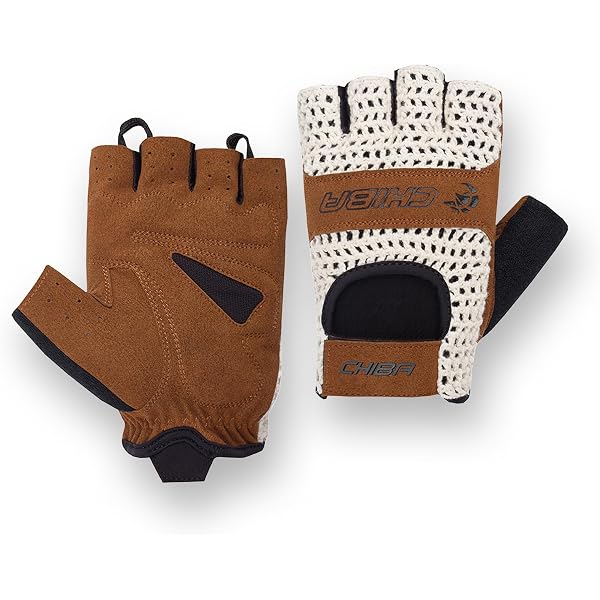 Chiba Unisex Pure Nature Handschuhe, Beige/Black, XS Auto & Motorrad