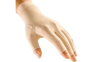 FREETOO Kompression Arthrose Handschuhe Damen Herren, Bequeme Kompressionshandschuhe Fingerlos für Arbeit Schlafen Sport, Medizinische Rheuma Handschuhe Wärme für Arthritis Karpaltunnel Schwellungen