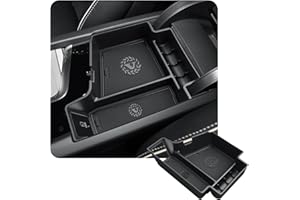 CDEFG Kompatibel mit Volvo XC60 XC90 V60 S60 V90 S90 2017-2024 2025 Mittelkonsole Armlehne Handschuhfach Aufbewahrungsbox Auto Center Console Organizer Tray XC60 XC90 Zubehör