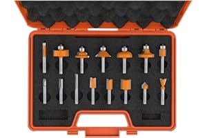 CMT Orange Tools 900.001.00 - Estuche 15 fresas rectas y perfil. s 8 hw dx