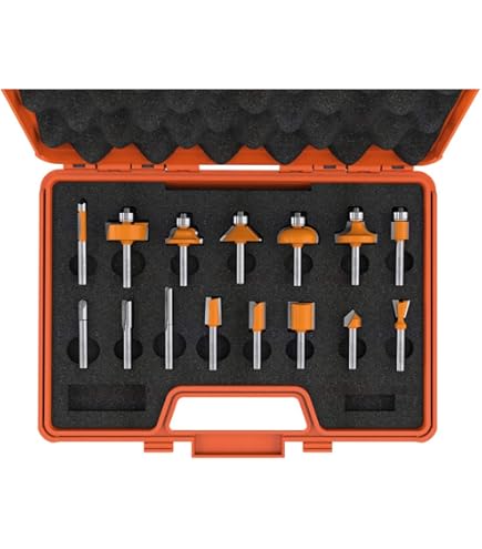 CMT ORANGE TOOLS Nutfräser - 8mm Schaft, 22x20mm, Für Holz & Sperrholz