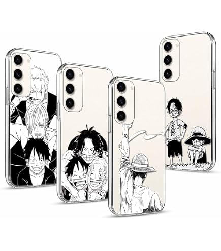 PBNDJVG 2 Confezioni Anime Manga Character Custodia per iphone 16 6.1 pollici, Zoro Gear 5 Sun God Nika Motivo Antiurto Protezione Della Lente Case TPU Silicone Cover, 01