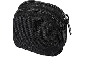 BOULESENM Petite Pochette Tactique, Sacoche Ceinture Homme, EDC Poche Molle Tactique, Micro Pochette Ceinture Homme pour Sport, Randonnée, Camping, Voyage, Cyclisme(Noir)