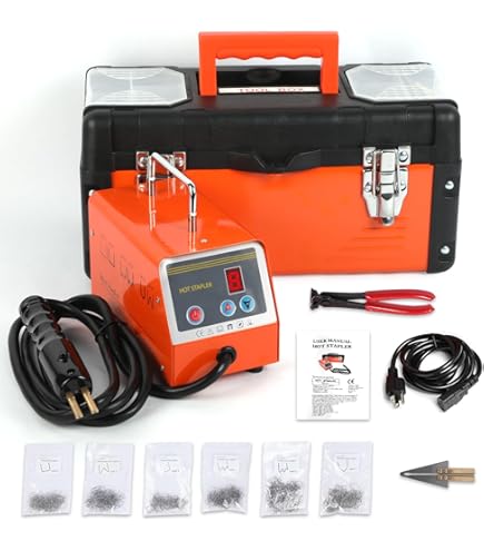 Graffette Per Saldatura Plastica - 1000 Pezzi In Acciaio Per Riparazione Paraurti Auto - Foto 6