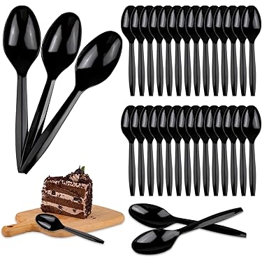 DOCBLACK 6-teiliges Espressolöffel-Set Aus Edelstahl – 13,5 Cm Kleine Löffel Für Dessert, Kaffee, Tee, Spülmaschinenfest