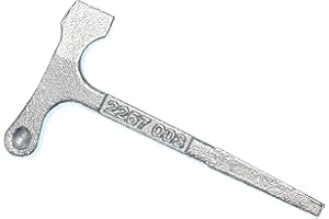 MUNITECH T Key Square Drive 125mm Lever Handle with Tapered Shaft. T-Key for Most Budget Locks Doors Horseboxes Bus Coach Trailers Boat Gas Loft Access Panels