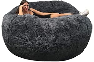 DUSXLX HULKAY Bean Bag Sofa Mini Chair Cutton Filled Couch, Snuggle Reading Couch for Boys & Girls Comfy Single Armchair for Bedroom Nursery or Living Room