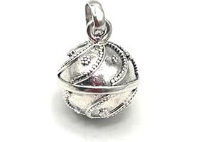 MASBARATA COLGANTE LLAMADOR DE ANGELES EN PLATA DE LEY (PEQUEÑO)