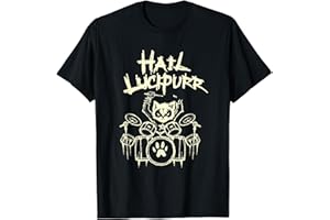 BLACK & DEATH METAL ROCK BAND CADEAUX DU BATTEUR Heavy Metal - Batidora de gato para batería Drummer Meowtal Drum Camiseta