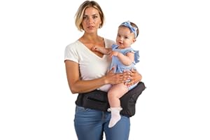 Pandanling - Marsupio Neonato 0-36 Mesi con Estensibile - Vincitore Premio Mom's Choice, Certificato Sicurezza Marsupio per Bambini, Ergonomico per Neonati 3-20 kg (Nero)