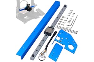 ENOMAKER Ender 3 Upgrade Linear Rail Guide Kit X Axis with Direct Drive Extruder Bracket, MGN12C Bearing Stainless Steel Guideway Slider Improve Speed for Creality Ender 3 Pro V2(300mm C-Type)