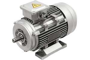 DCSYOG Elektromotor 380V 3-phasig Kupfer-Motor 1,5 kW mit 19mm Achse 1405 U/min