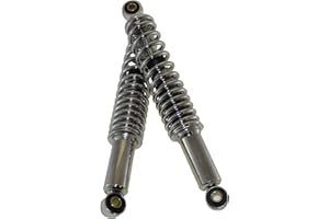 CITOMERX 2X Stoßdämpfer Federbein 320mm Chrom für Simson S51 S50 hinten