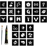 Minimal 27 Desen Hint Kınasıyla Ge&ccedil;ici D&ouml;vme Yapma Seti