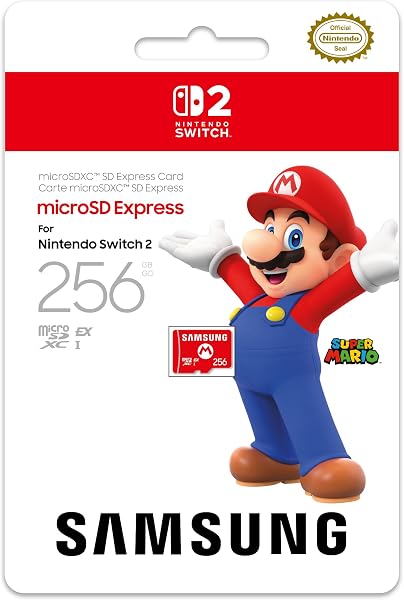 Nintendo Samsung microSD Express Card for Nintendo Switch 2 - 1
