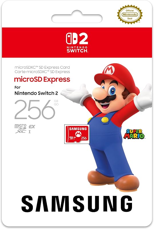 Nintendo Samsung microSD Express Card for Nintendo Switch 2