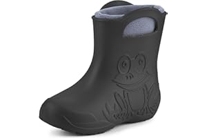 Ladeheid Eva Kinder Gummistiefel Regenschuhe gefüttert LA-CA-03