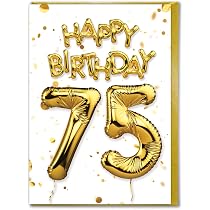 Brainbox Candy Geburtstagskarte Zum 80. – Mit Weißgold-Folienballon-Design, 120x170 Mm – Leere Innenseite Für Persönliche Grüße