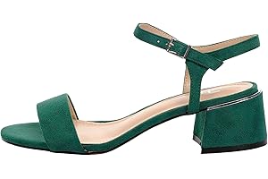 RIO FIORE Sandales à lanières pour femme - Noir/vert/bleu - Sandales à lanières - Sandales à talon bloc 5 cm - C553-K1781-12