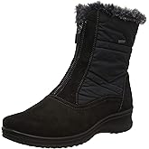Ara Women's White Slate Gore-Tex Waterproof Bootie Ankle Boots