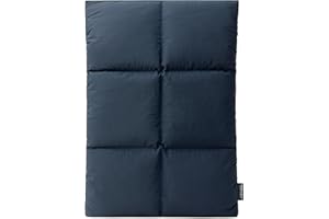 Comfyable Housse Ordinateur Portable 15-16 Pouces Compatible avec MacBook Air 15 M4 2025 & MacBook Pro 16 M4 2024, Fermeture Magnétique, Nylon, Bleu