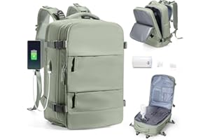 SZSYCN Vacuum Backpack Travel Bag With Pump New Ryanair Cabin Bags 40x30x20 Underseat Carry On Baggage with Compression System For Flights Waterproof Laptop Backpack With USB Port Shoe Compartment